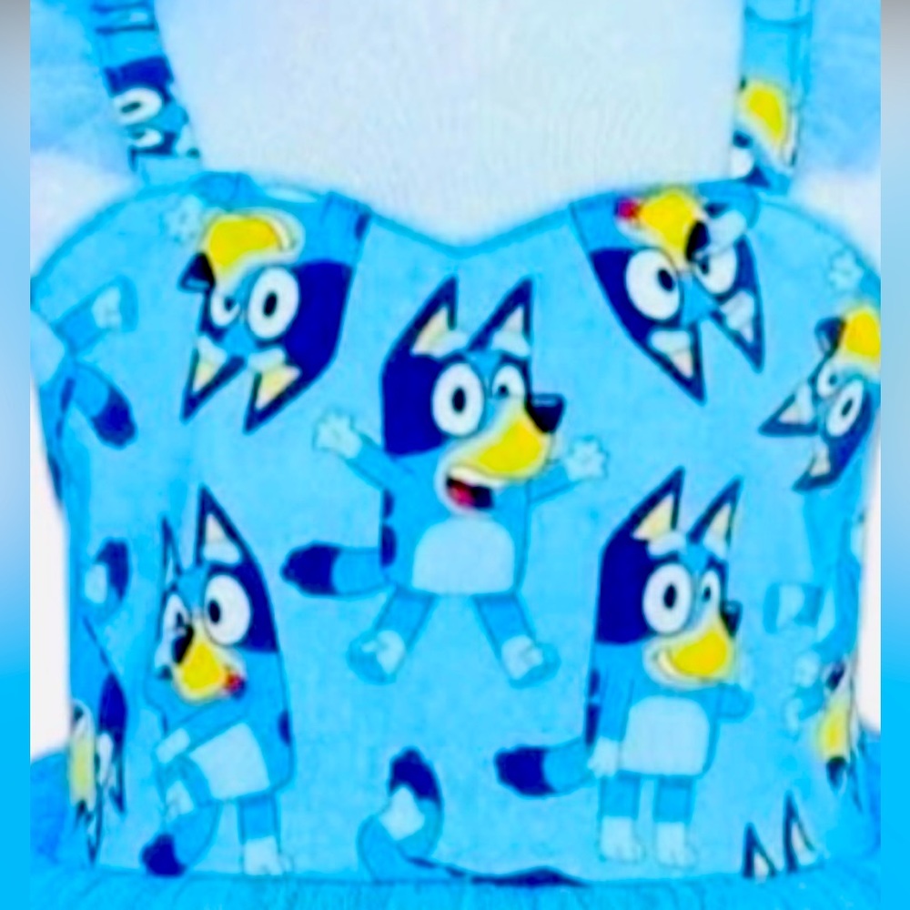 Nwt Bluey Tutu dress. full beautiful
